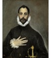 The Nobleman with his Hand on his Chest (el Greco)