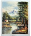 Landscape "Brian 3" - Oil on canvas